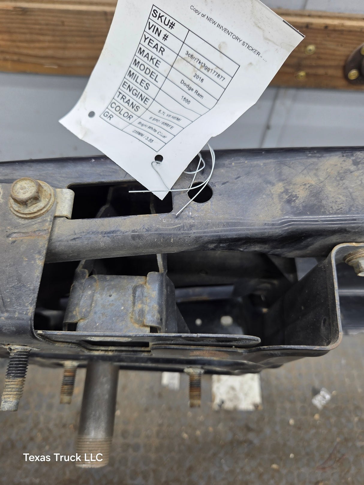 2013-2016 Dodge Ram 4th Gen 1500 Front Bumper