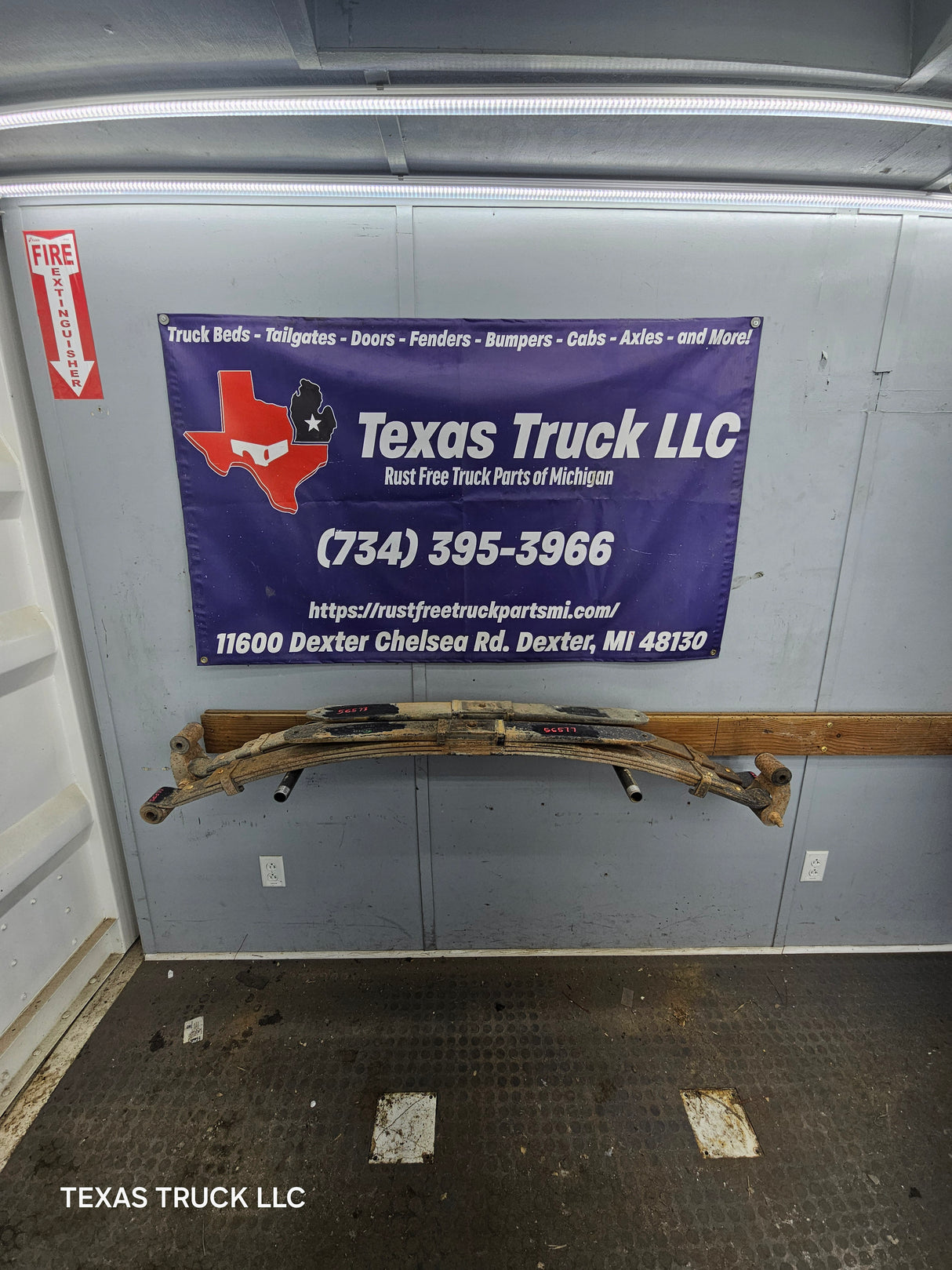 2008-2010 Ford F250 F350 Super Duty Rear Leaf Spring - Pair