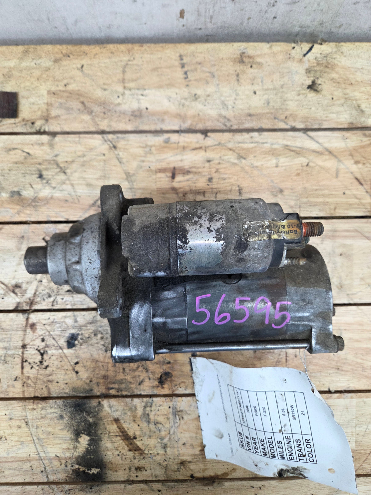 2003-2007 6.0L Power Stroke Starter Ford Super Duty