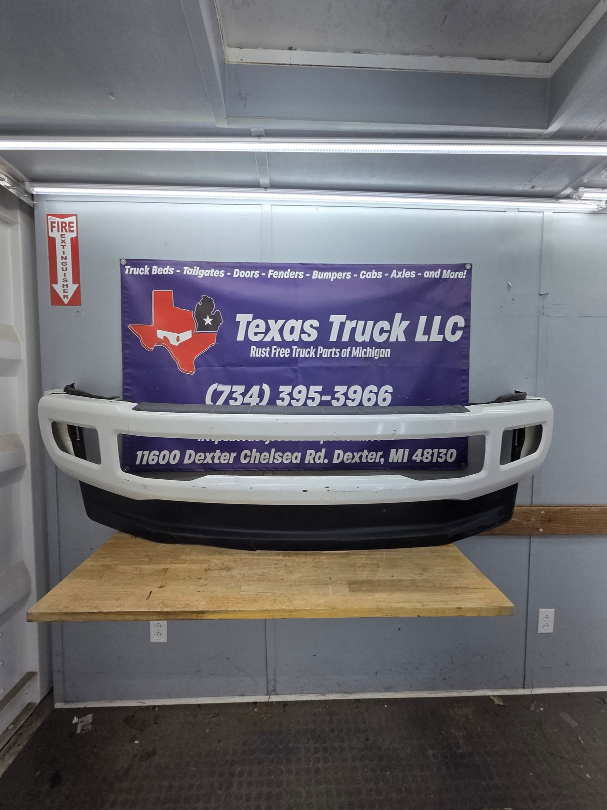 2017-2019 Ford Super Duty F450 F550 Front Bumper - Painted