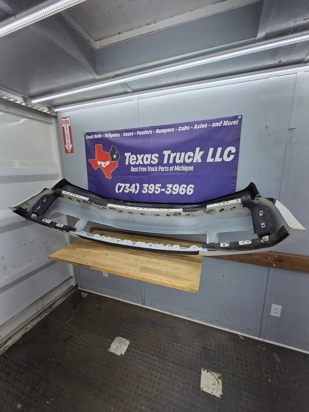 2017-2019 Ford Super Duty F450 F550 Front Bumper - Painted