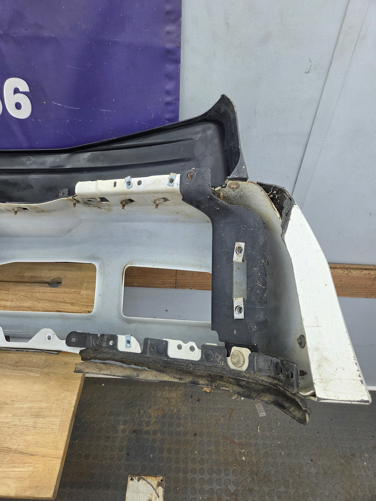 2017-2019 Ford Super Duty F450 F550 Front Bumper - Painted