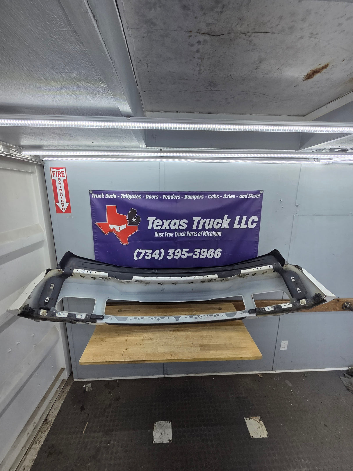 2017-2019 Ford Super Duty F450 F550 Front Bumper - Painted