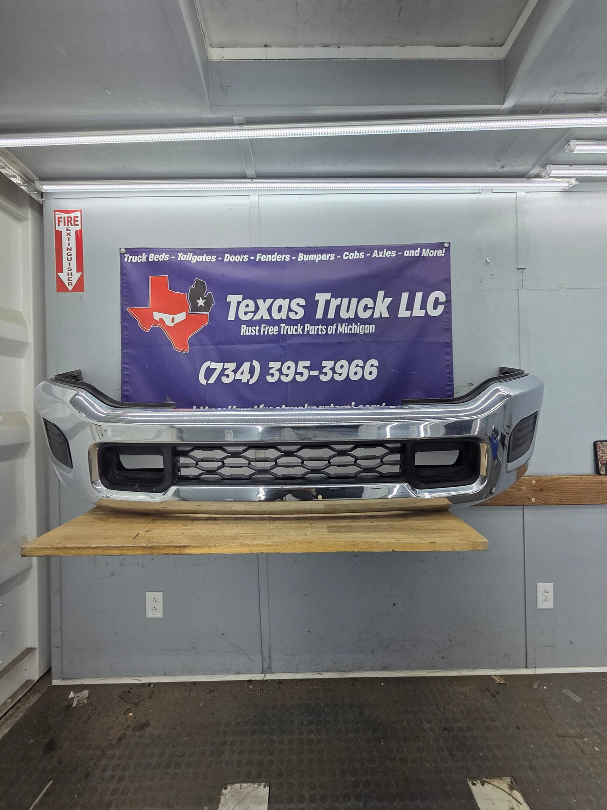 2019-2024 Dodge Ram 2500 3500 5th Gen Front Bumper - Chrome