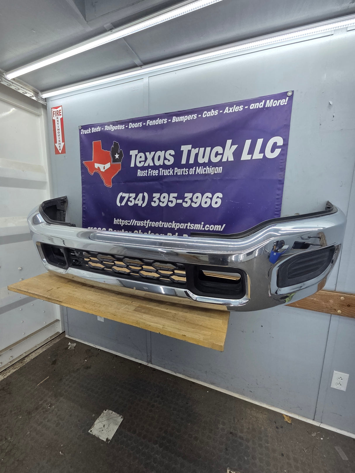 2019-2024 Dodge Ram 2500 3500 5th Gen Front Bumper - Chrome