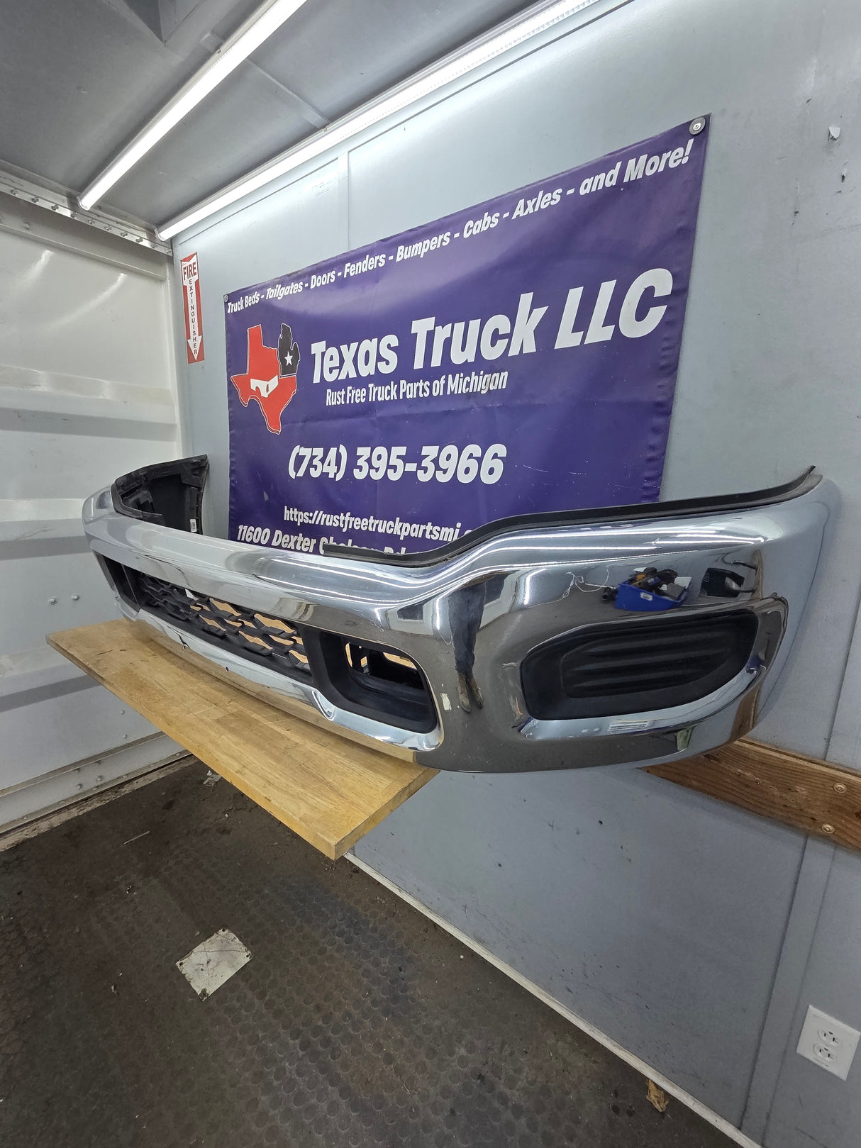 2019-2024 Dodge Ram 2500 3500 5th Gen Front Bumper - Chrome