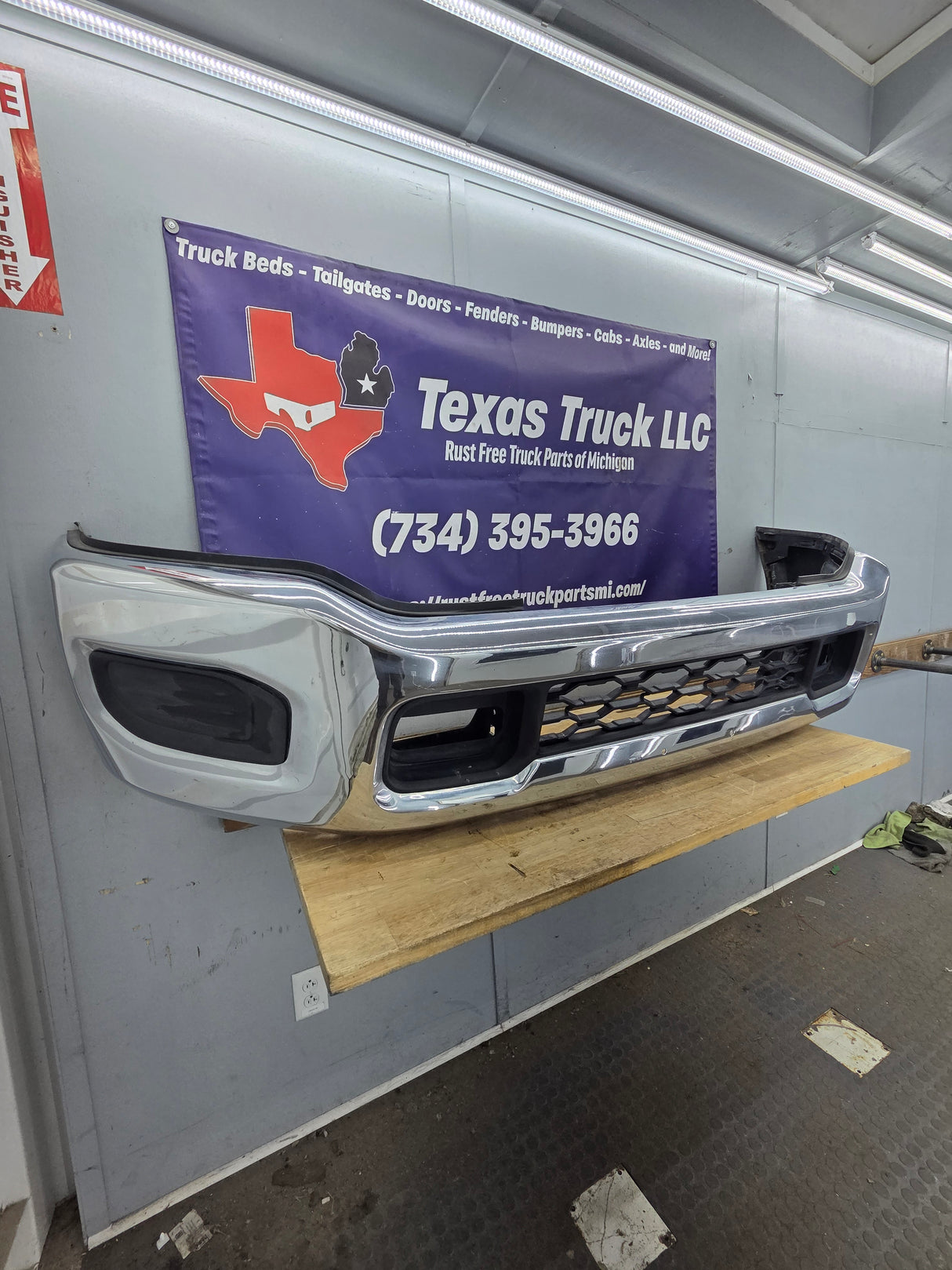 2019-2024 Dodge Ram 2500 3500 5th Gen Front Bumper - Chrome