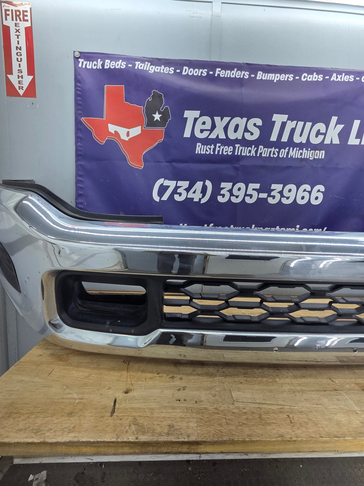 2019-2024 Dodge Ram 2500 3500 5th Gen Front Bumper - Chrome