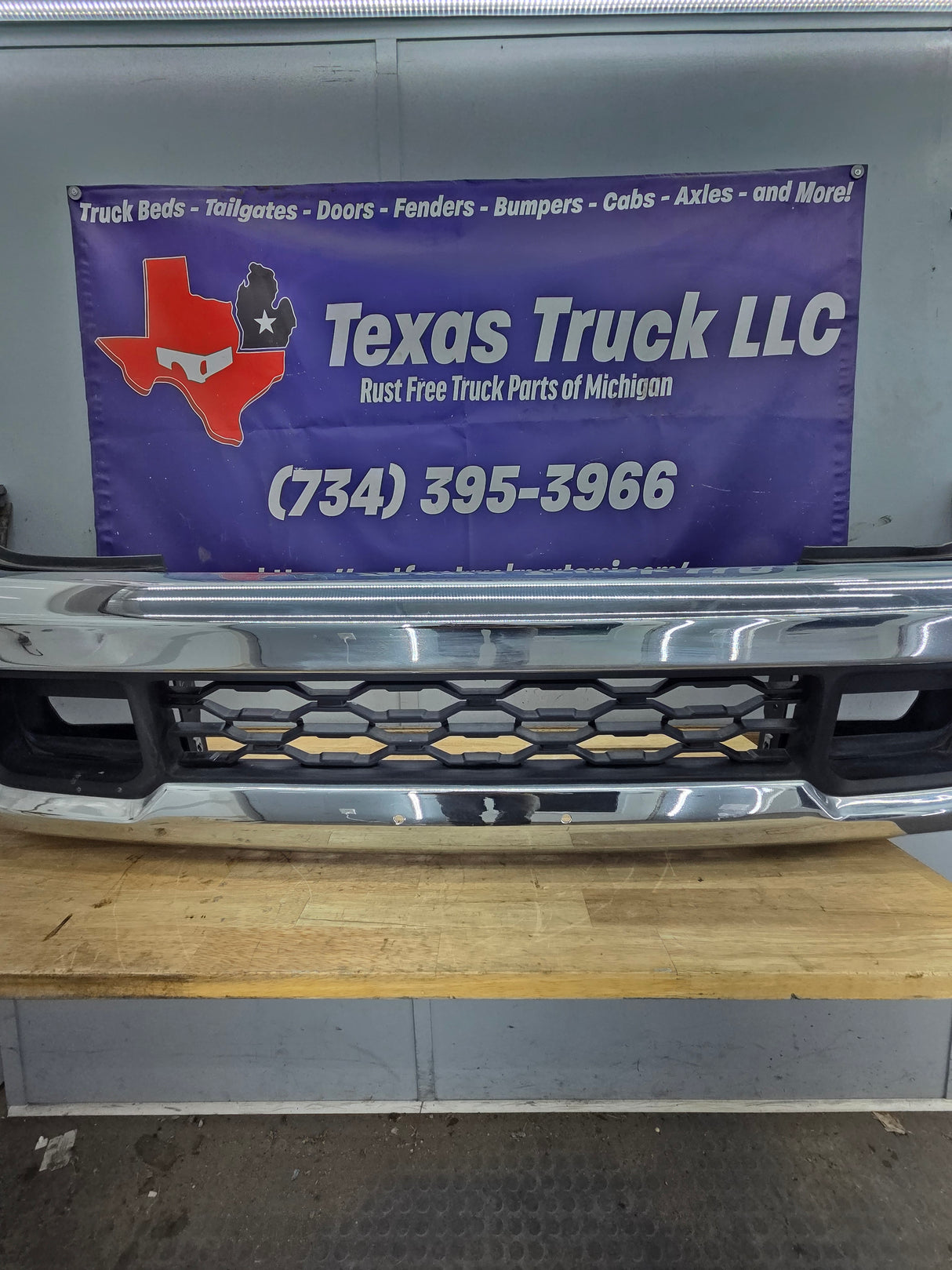 2019-2024 Dodge Ram 2500 3500 5th Gen Front Bumper - Chrome