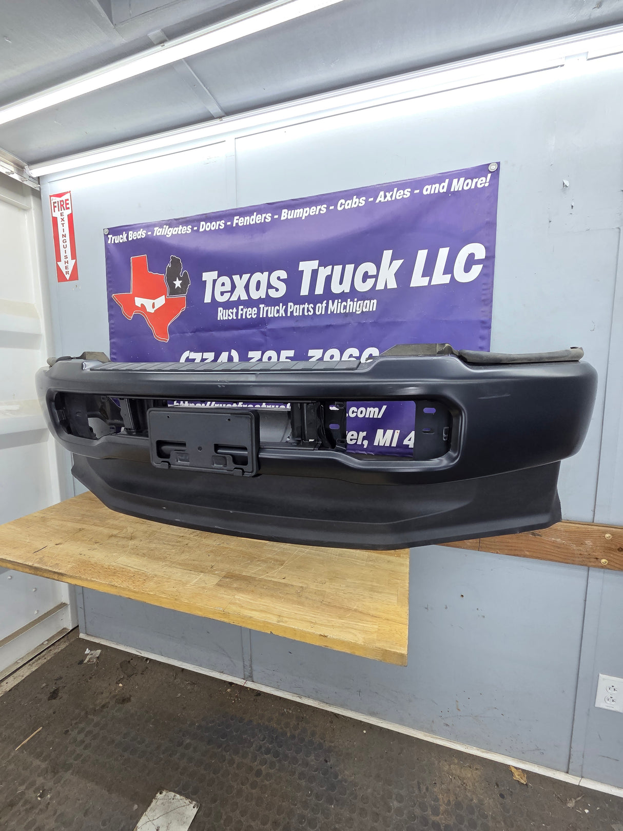 2023-2025 Ford Super Duty F250 F350 Front Bumper - Black