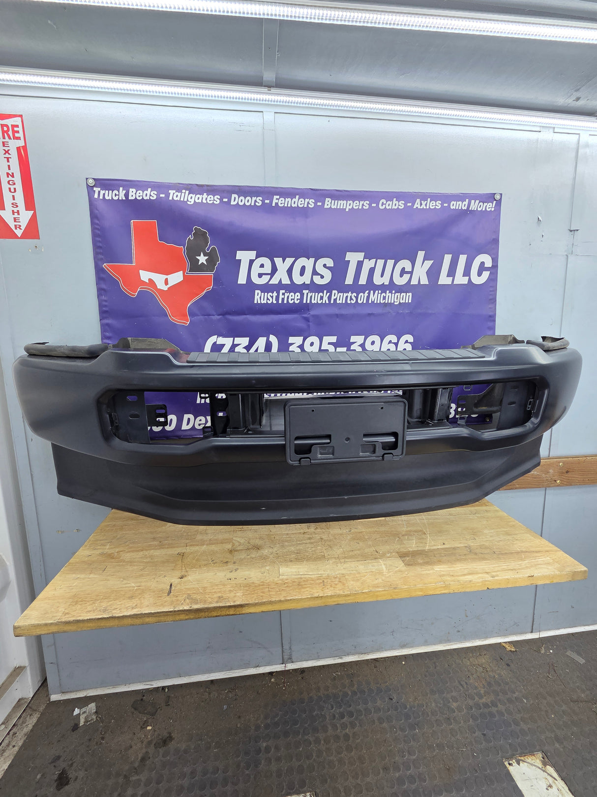 2023-2025 Ford Super Duty F250 F350 Front Bumper - Black