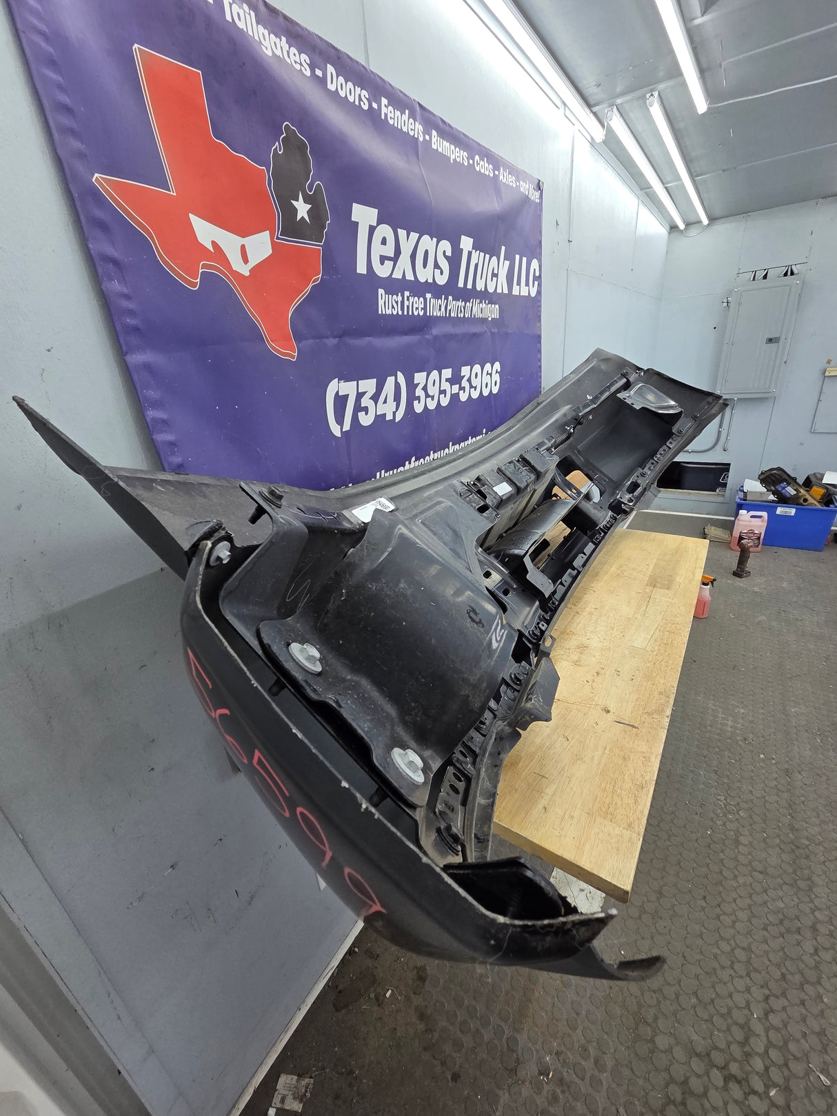 2023-2025 Ford Super Duty F250 F350 Front Bumper - Black