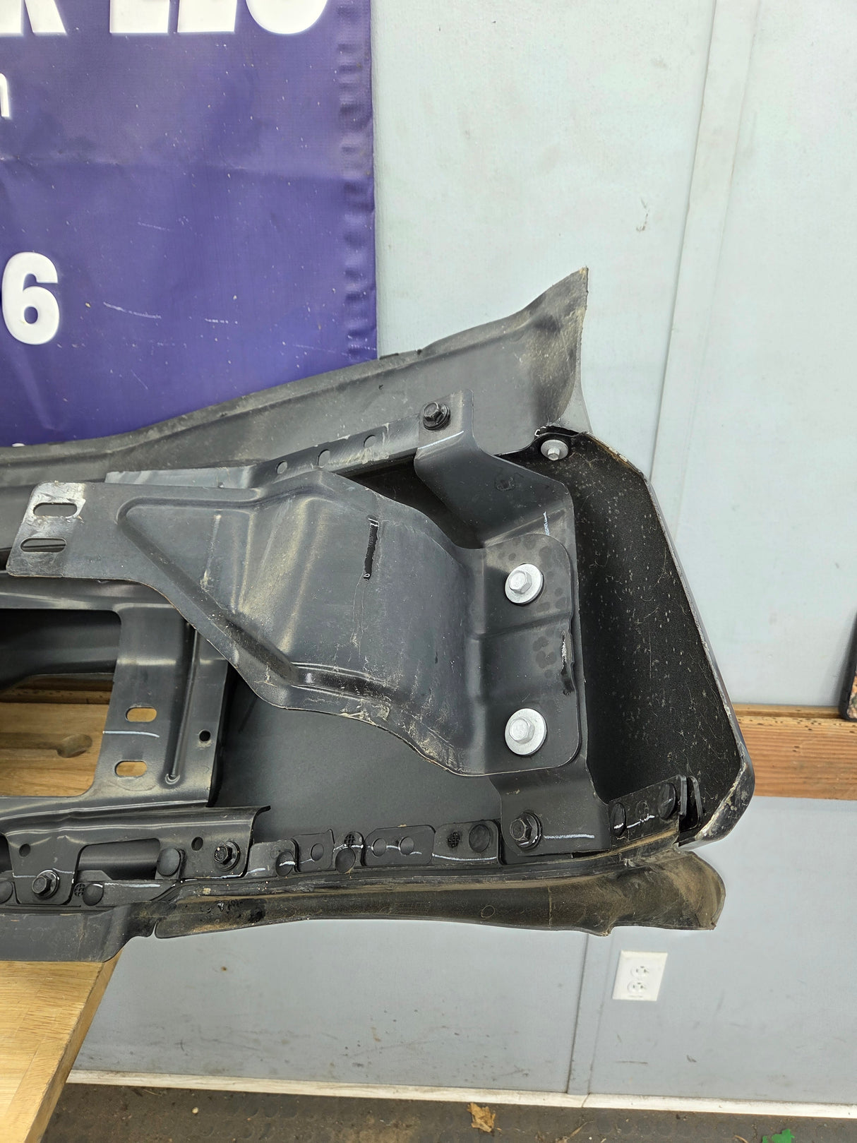 2023-2025 Ford Super Duty F250 F350 Front Bumper - Black