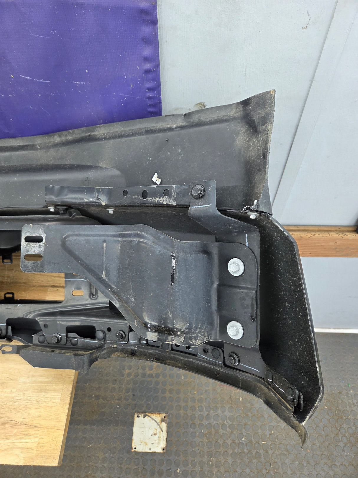 2023-2025 Ford Super Duty F250 F350 Front Bumper - Black