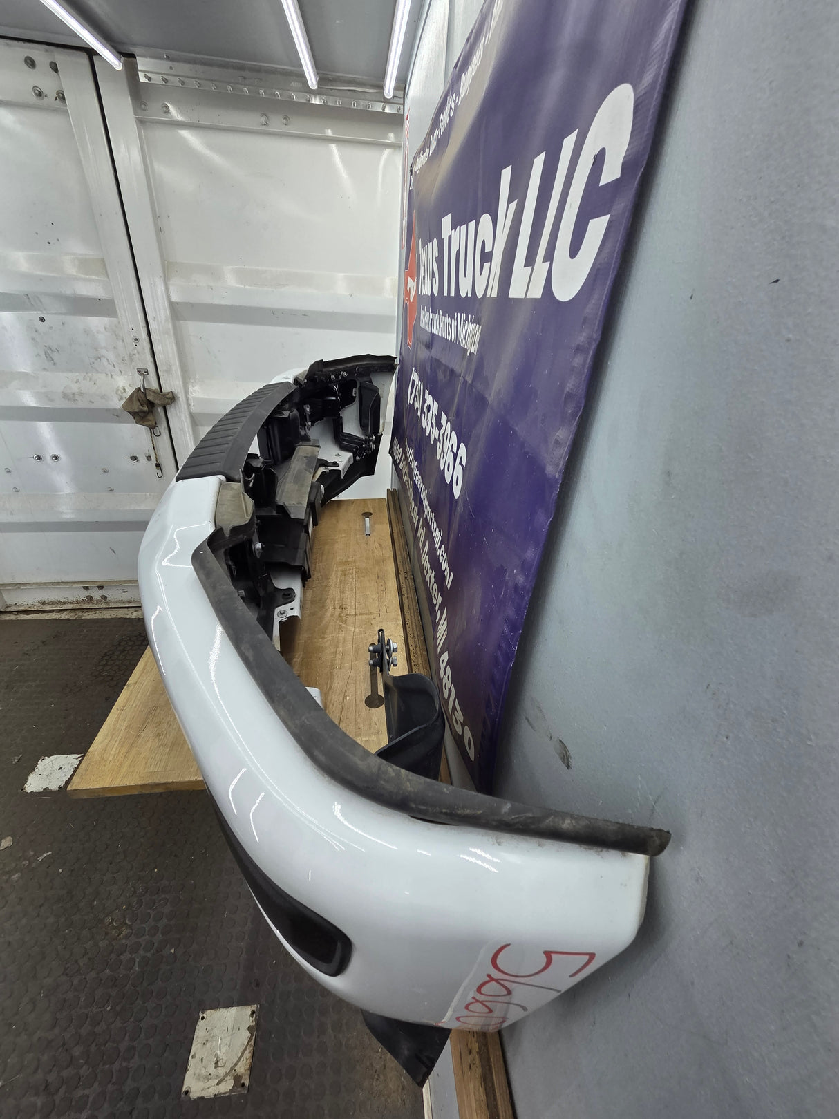 2023-2025 Ford Super Duty F250 F350 Front Bumper - White