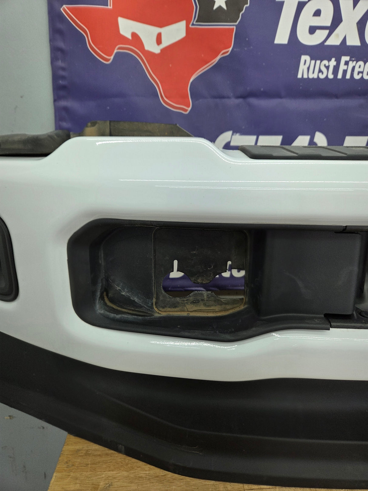 2023-2025 Ford Super Duty F250 F350 Front Bumper - White