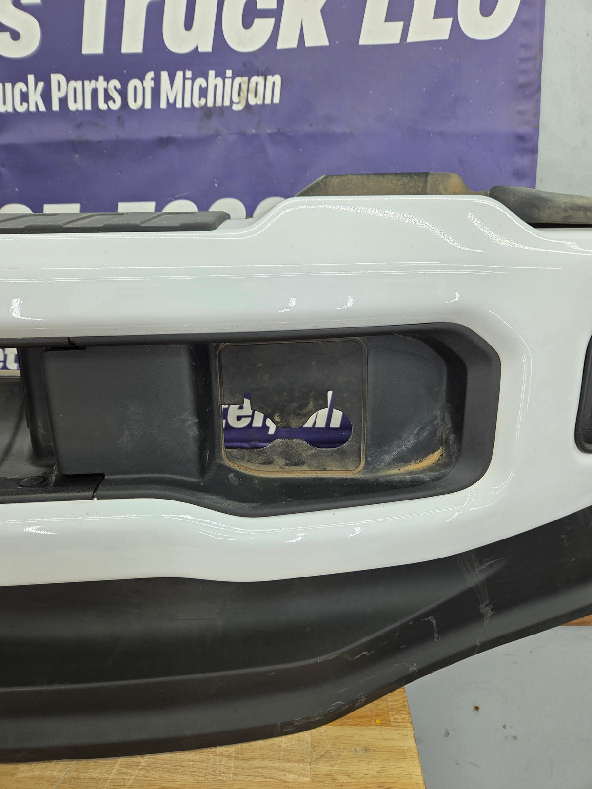 2023-2025 Ford Super Duty F250 F350 Front Bumper - White
