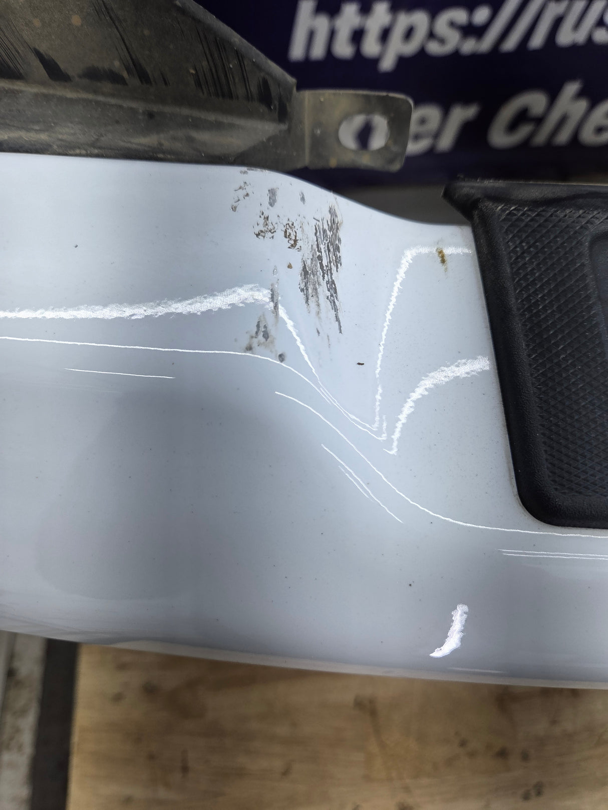 2023-2025 Ford Super Duty F250 F350 Front Bumper - White