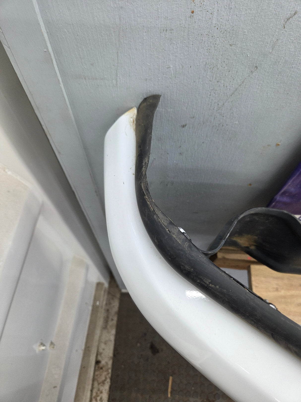 2023-2025 Ford Super Duty F250 F350 Front Bumper - White