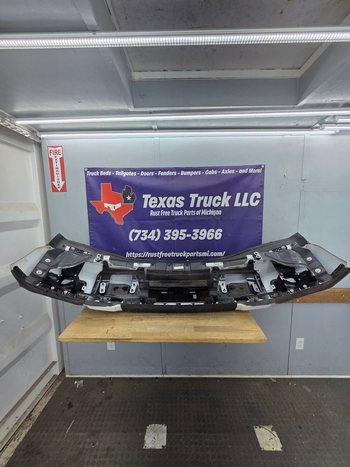 2023-2025 Ford Super Duty F250 F350 Front Bumper - White