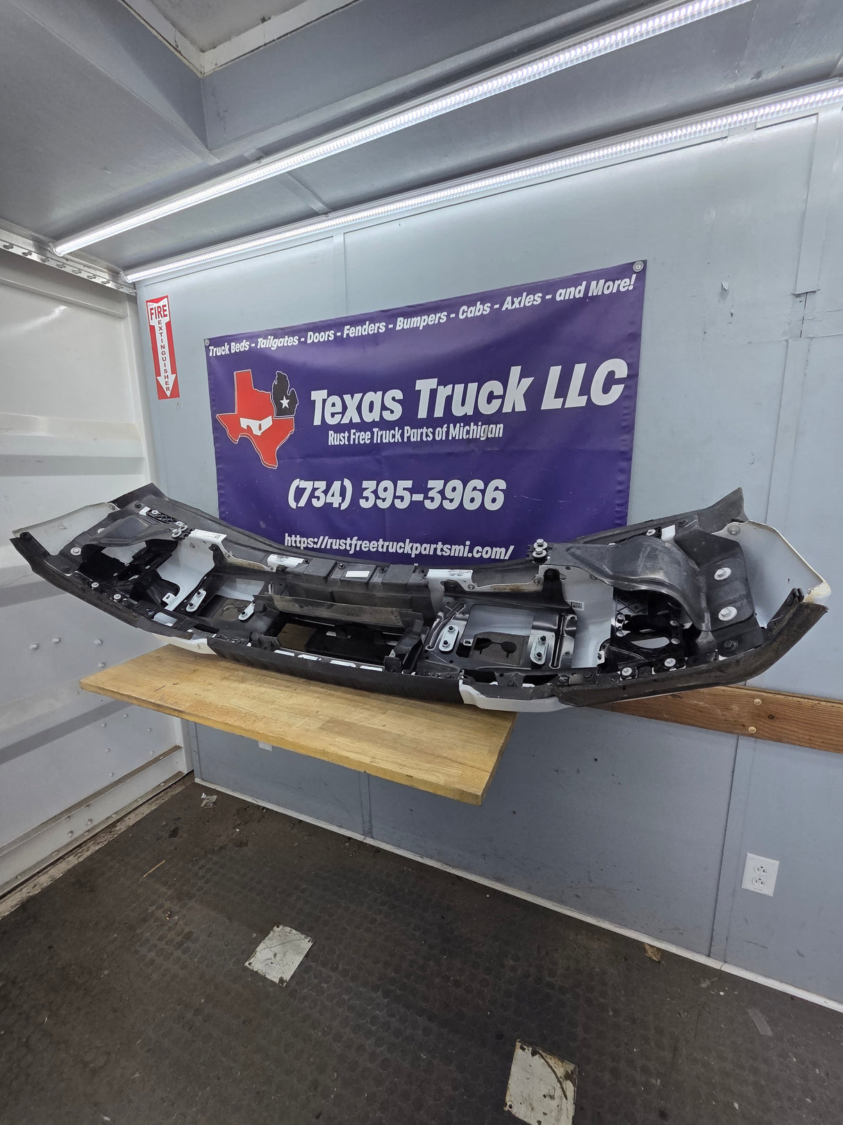 2023-2025 Ford Super Duty F250 F350 Front Bumper - White