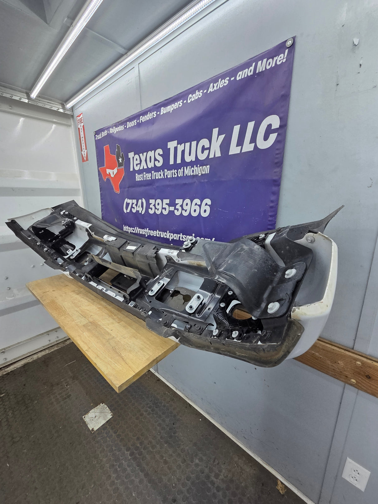 2023-2025 Ford Super Duty F250 F350 Front Bumper - White