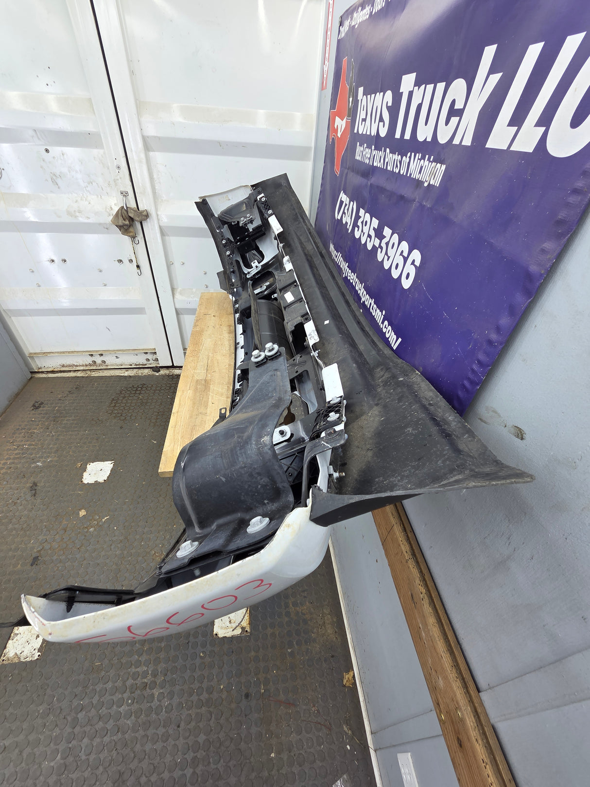 2023-2025 Ford Super Duty F250 F350 Front Bumper - White