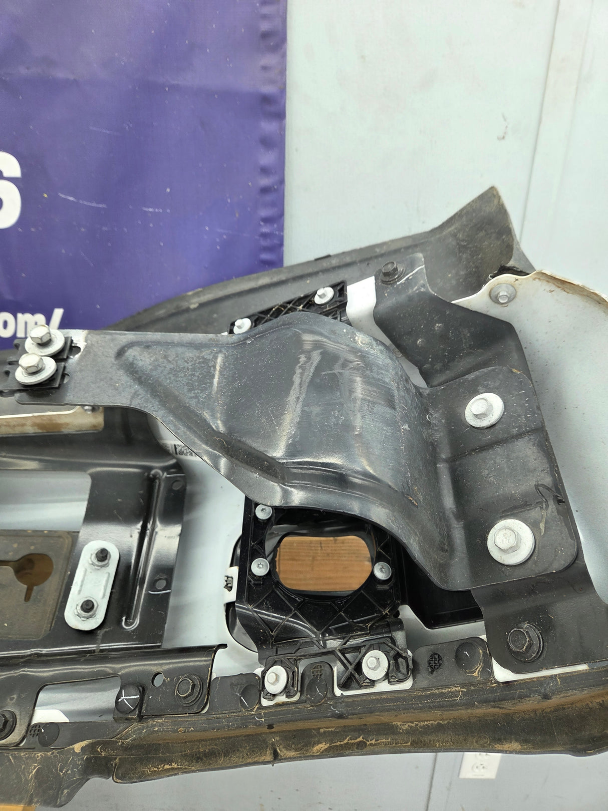 2023-2025 Ford Super Duty F250 F350 Front Bumper - White