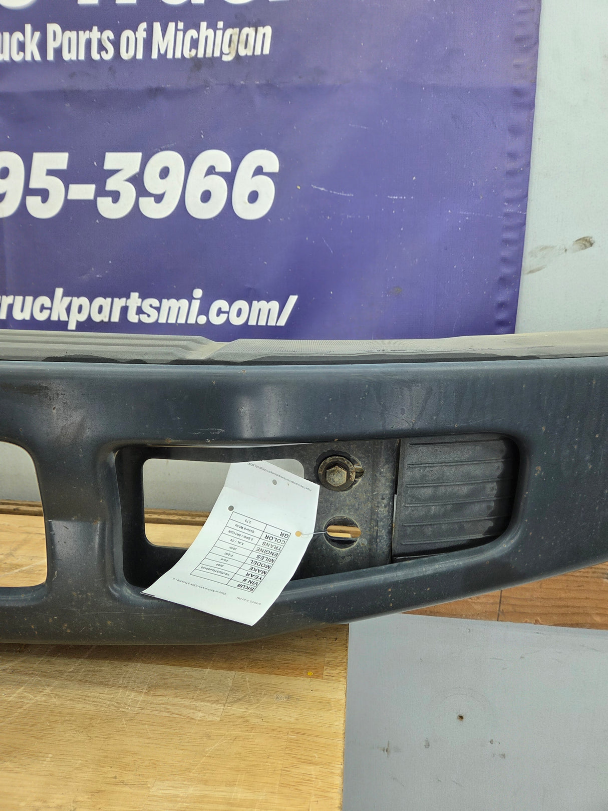 2008-2010 Ford Super Duty Front Bumper F250 F350 - Black