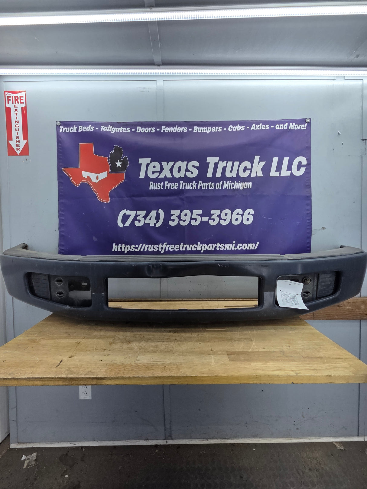 2008-2010 Ford Super Duty Front Bumper F250 F350 - Black