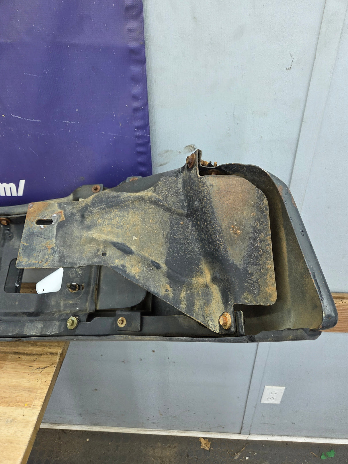 2008-2010 Ford Super Duty Front Bumper F250 F350 - Black