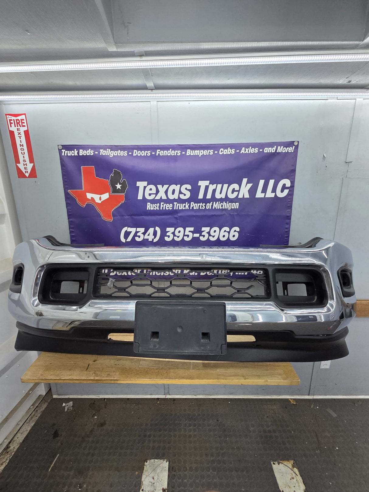 2019-2024 Dodge Ram 2500 3500 5th Gen Front Bumper - Chrome