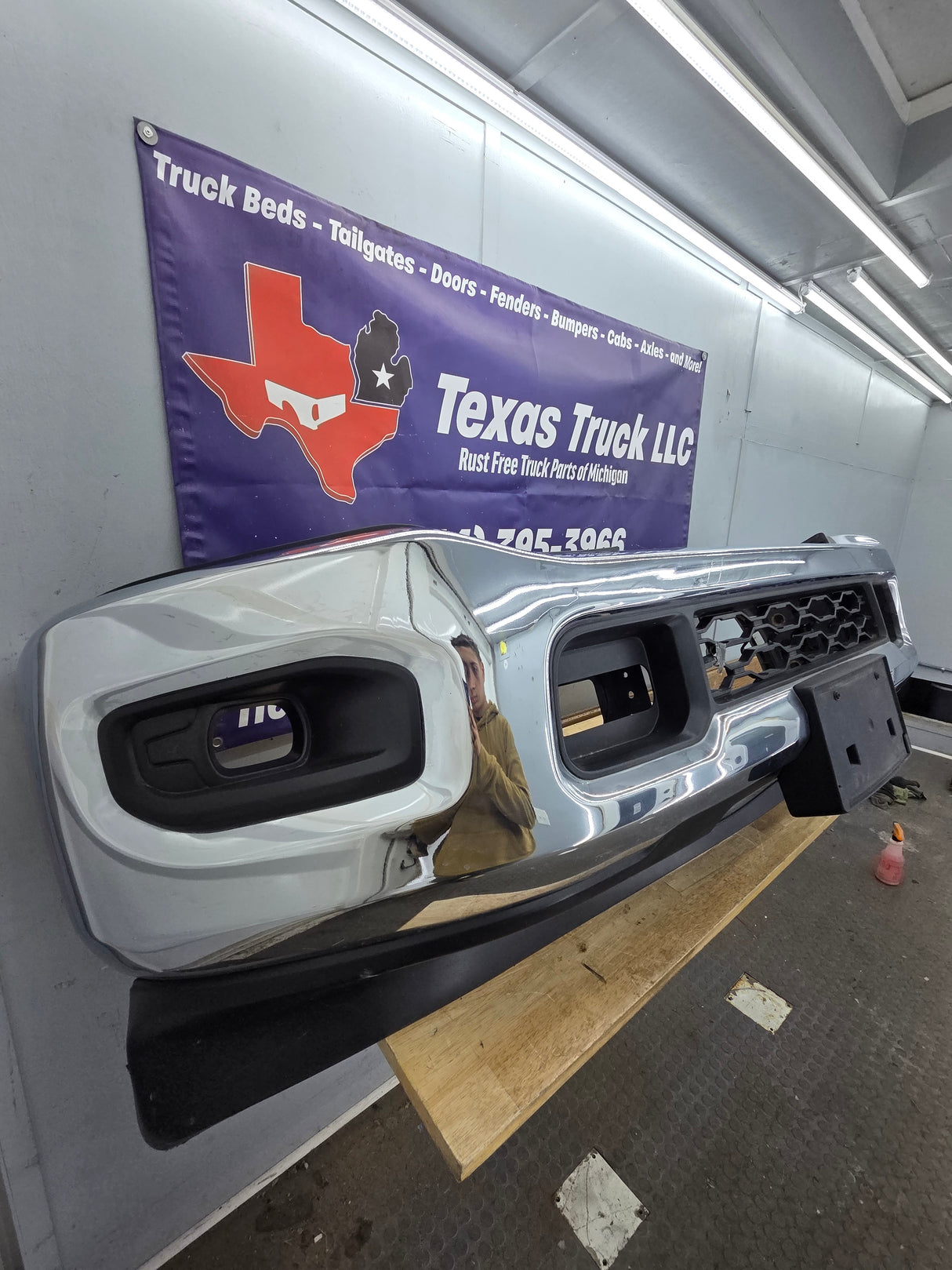 2019-2024 Dodge Ram 2500 3500 5th Gen Front Bumper - Chrome