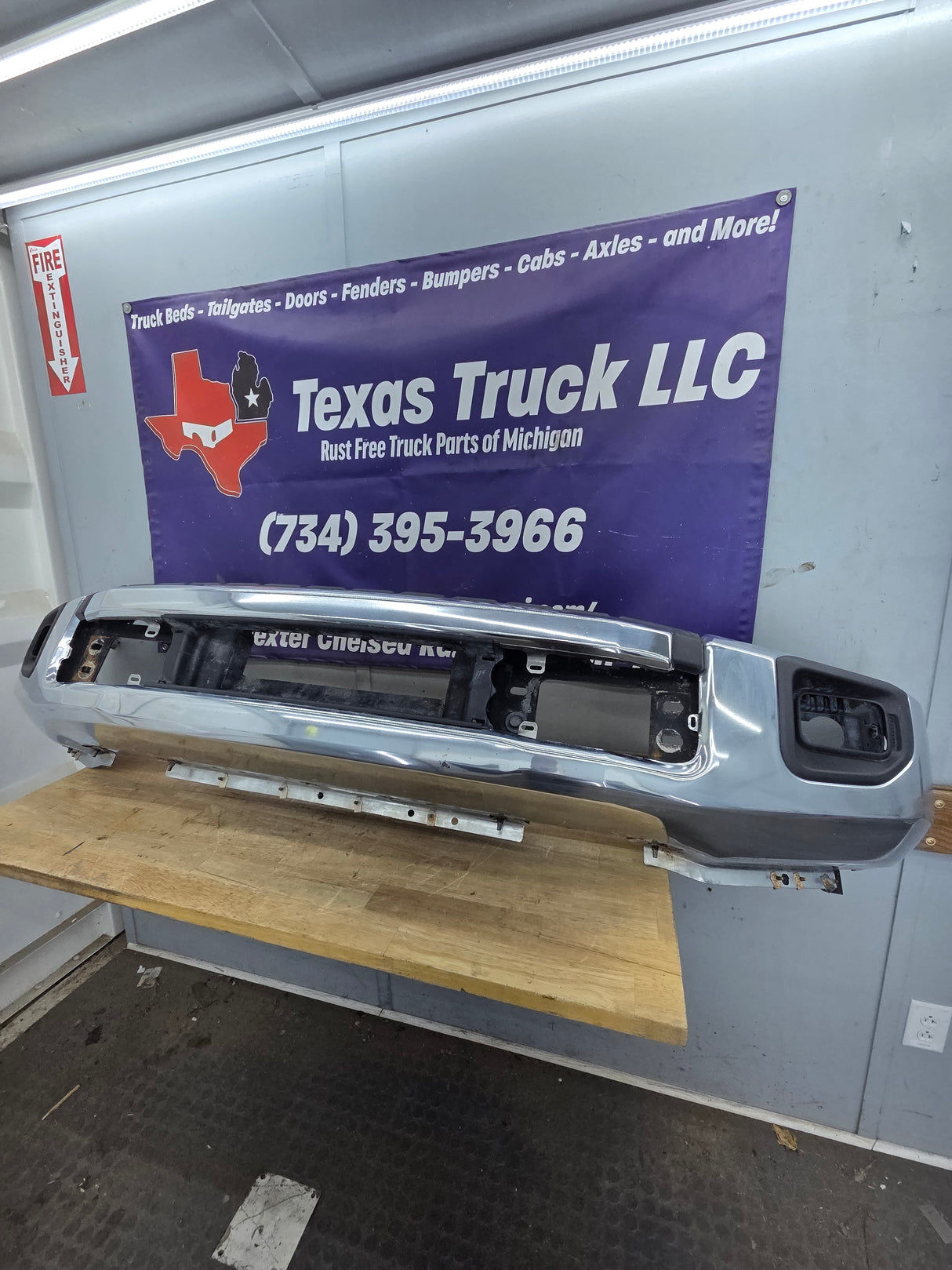 2020-2022 Ford Super Duty F250 F350 Front Bumper - Chrome