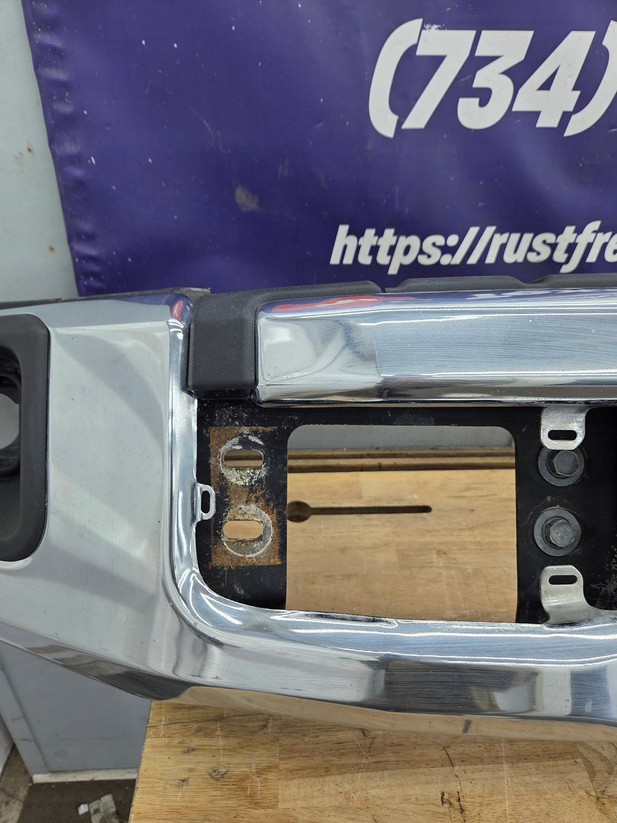 2020-2022 Ford Super Duty F250 F350 Front Bumper - Chrome