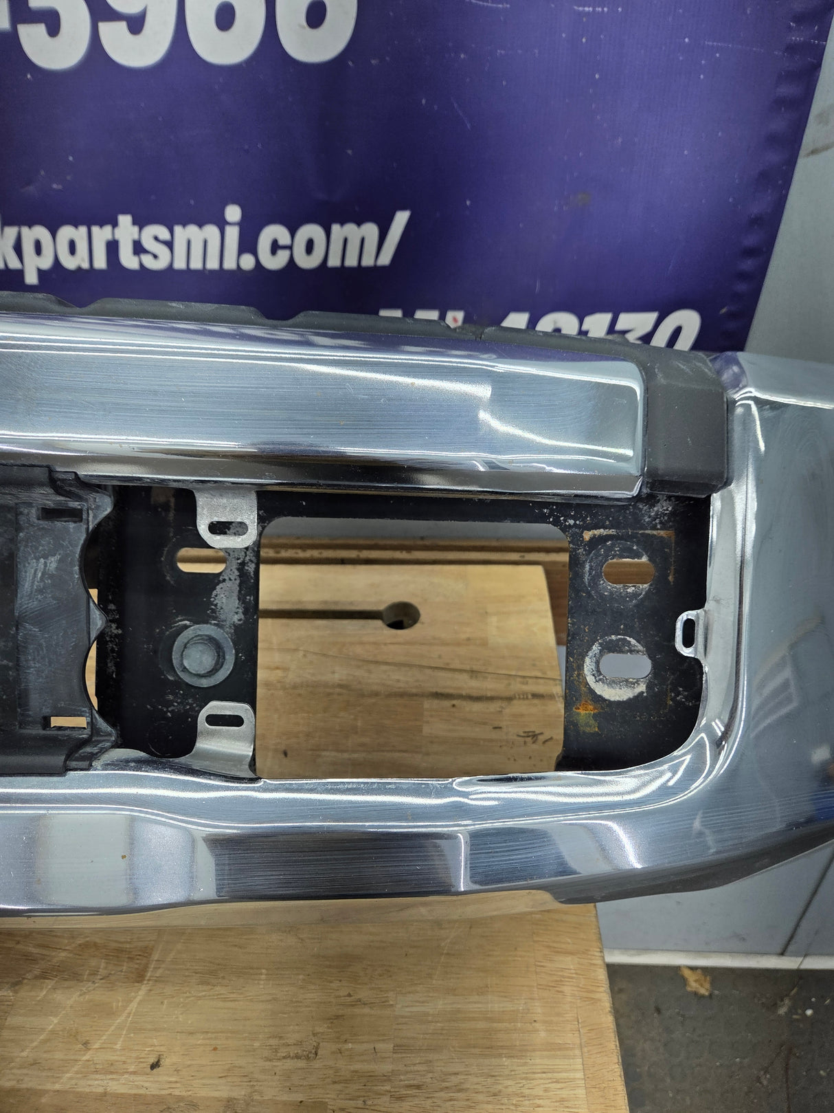 2020-2022 Ford Super Duty F250 F350 Front Bumper - Chrome