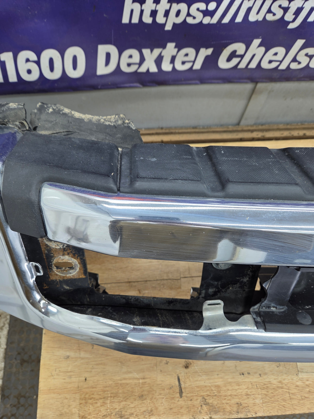 2020-2022 Ford Super Duty F250 F350 Front Bumper - Chrome