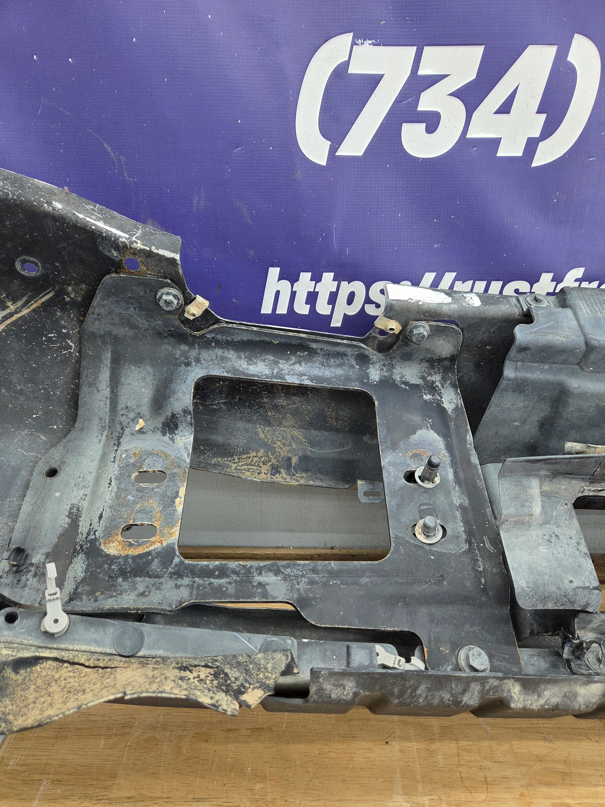 2020-2022 Ford Super Duty F250 F350 Front Bumper - Chrome