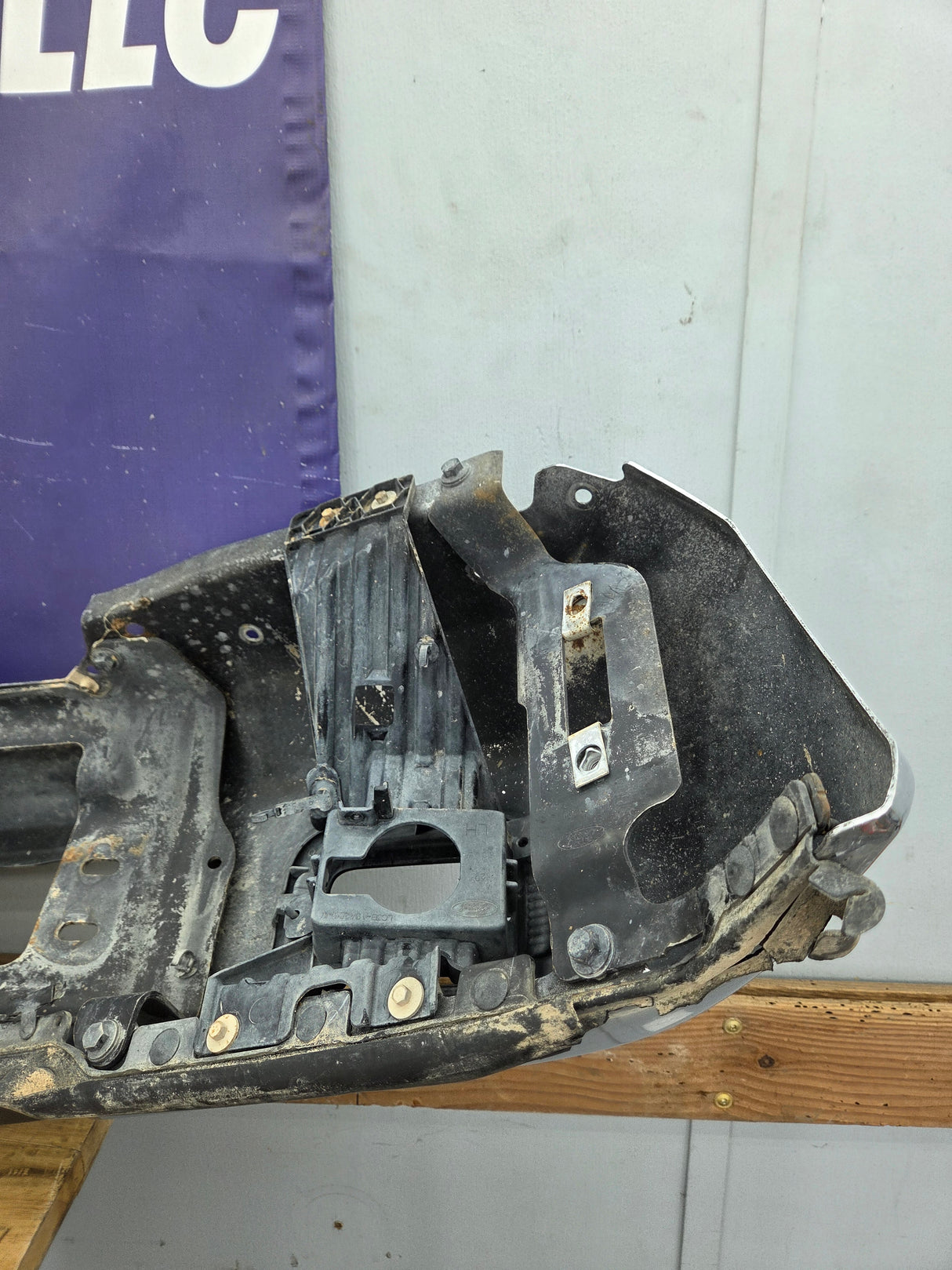 2020-2022 Ford Super Duty F250 F350 Front Bumper - Chrome