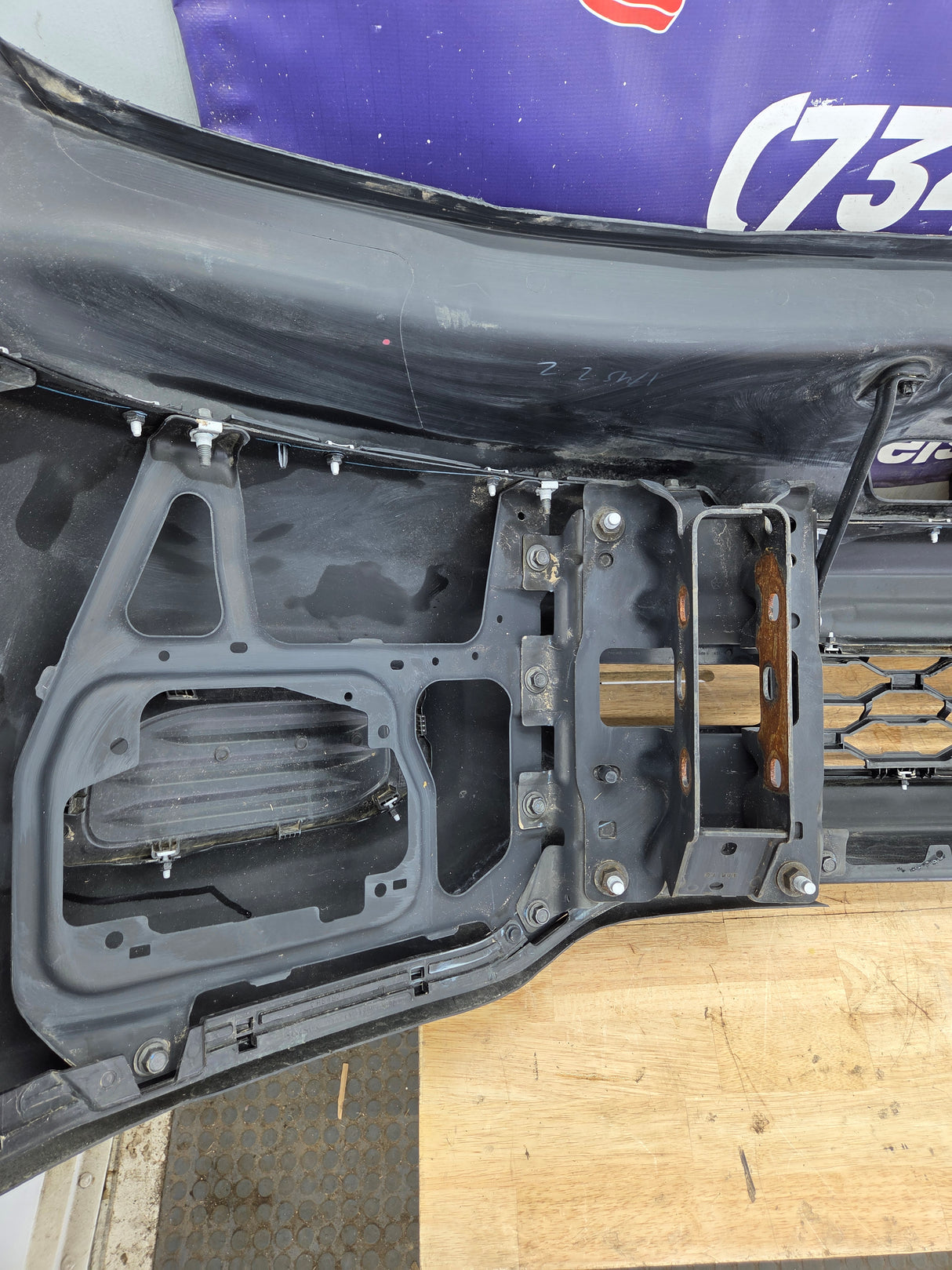 2019-2024 Dodge Ram 4500 5500 5th Gen Front Bumper - Black