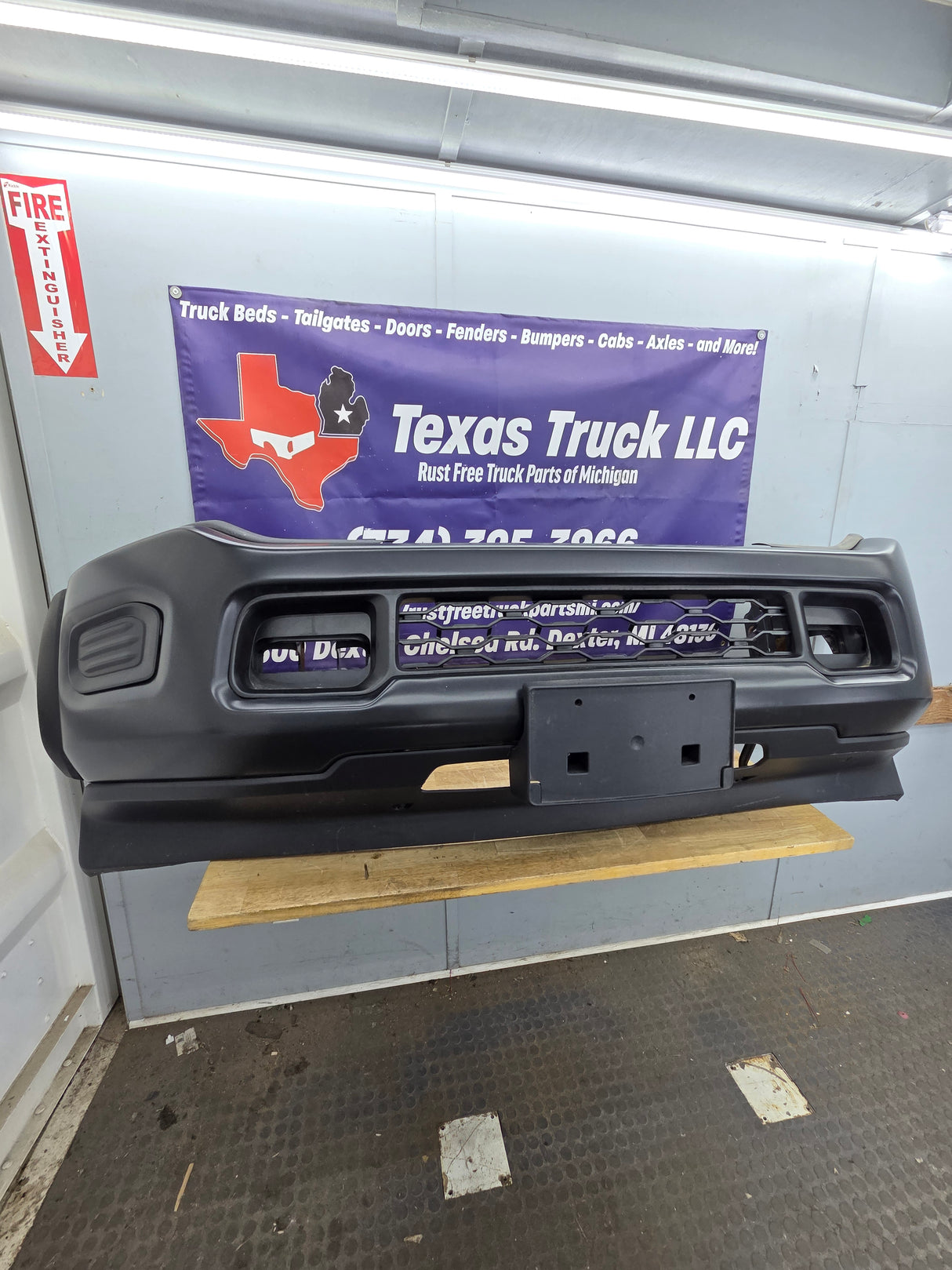 2019-2024 Dodge Ram 4500 5500 5th Gen Front Bumper - Black