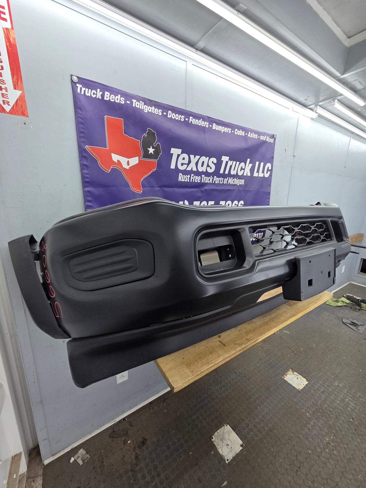 2019-2024 Dodge Ram 4500 5500 5th Gen Front Bumper - Black