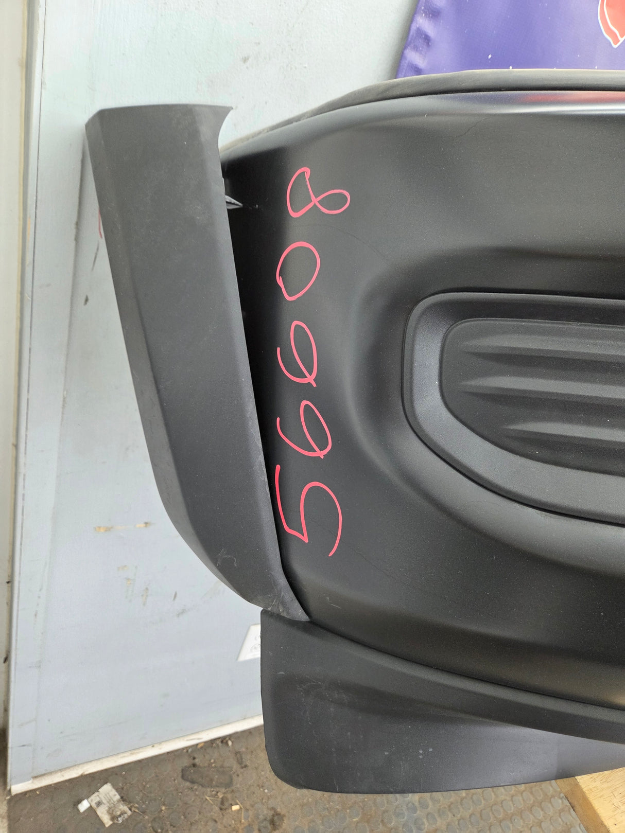 2019-2024 Dodge Ram 4500 5500 5th Gen Front Bumper - Black