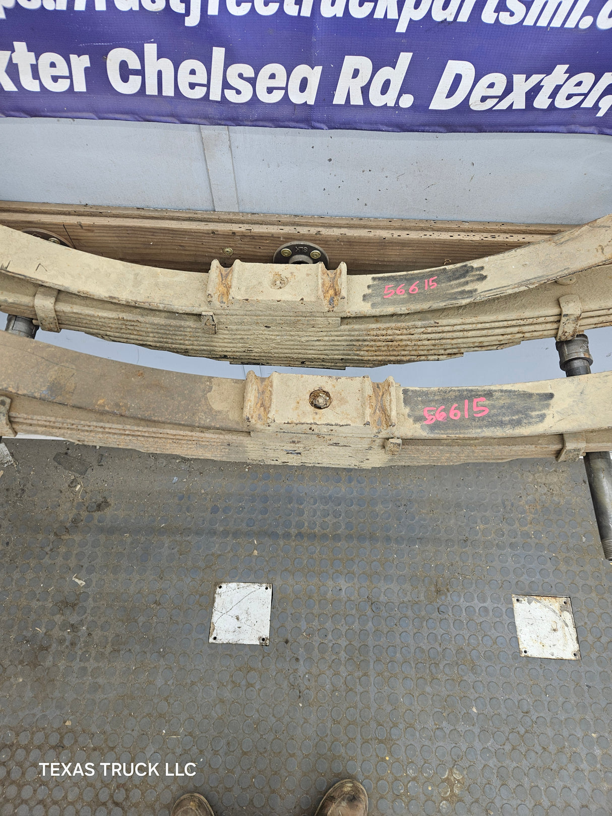 2005-2016 Ford F450 F550 Cab & Chassis Super Duty Rear Leaf Springs - Pair