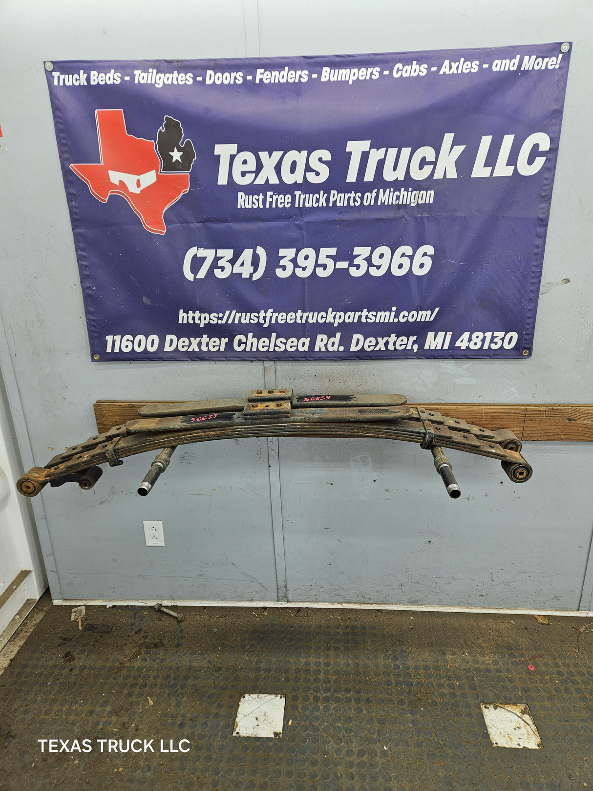 2003-2009 Dodge Ram 2500 3rd gen Rear Leaf Springs 52113514 - Pair