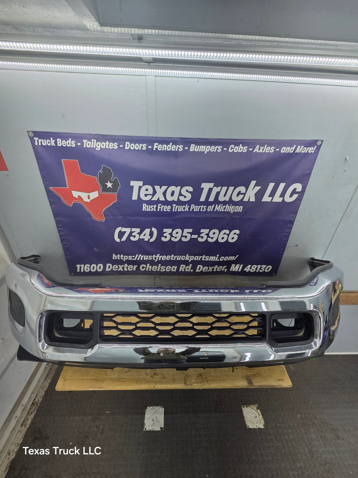 2019-2024 Dodge Ram 2500 3500 5th Gen Front Bumper - Chrome