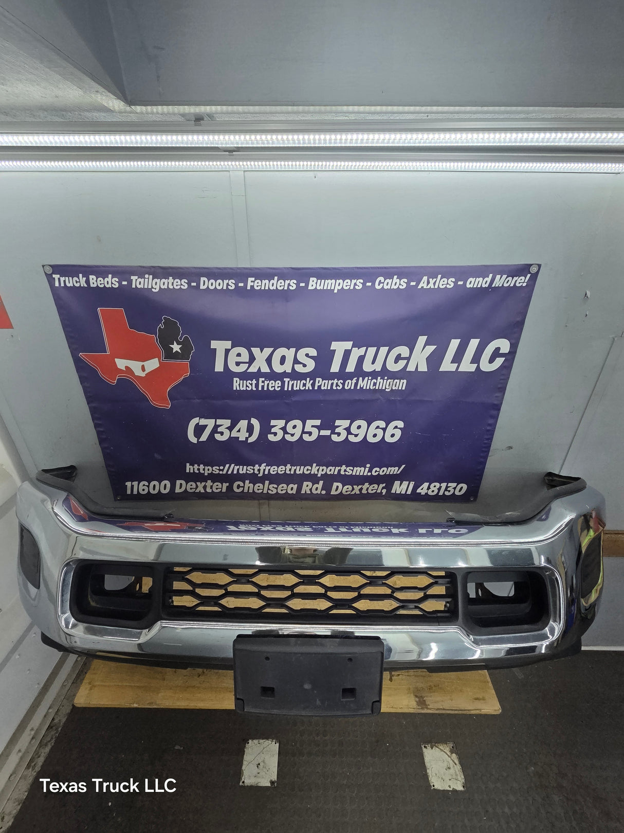 2019-2024 Dodge Ram 2500 3500 5th Gen Front Bumper - Chrome