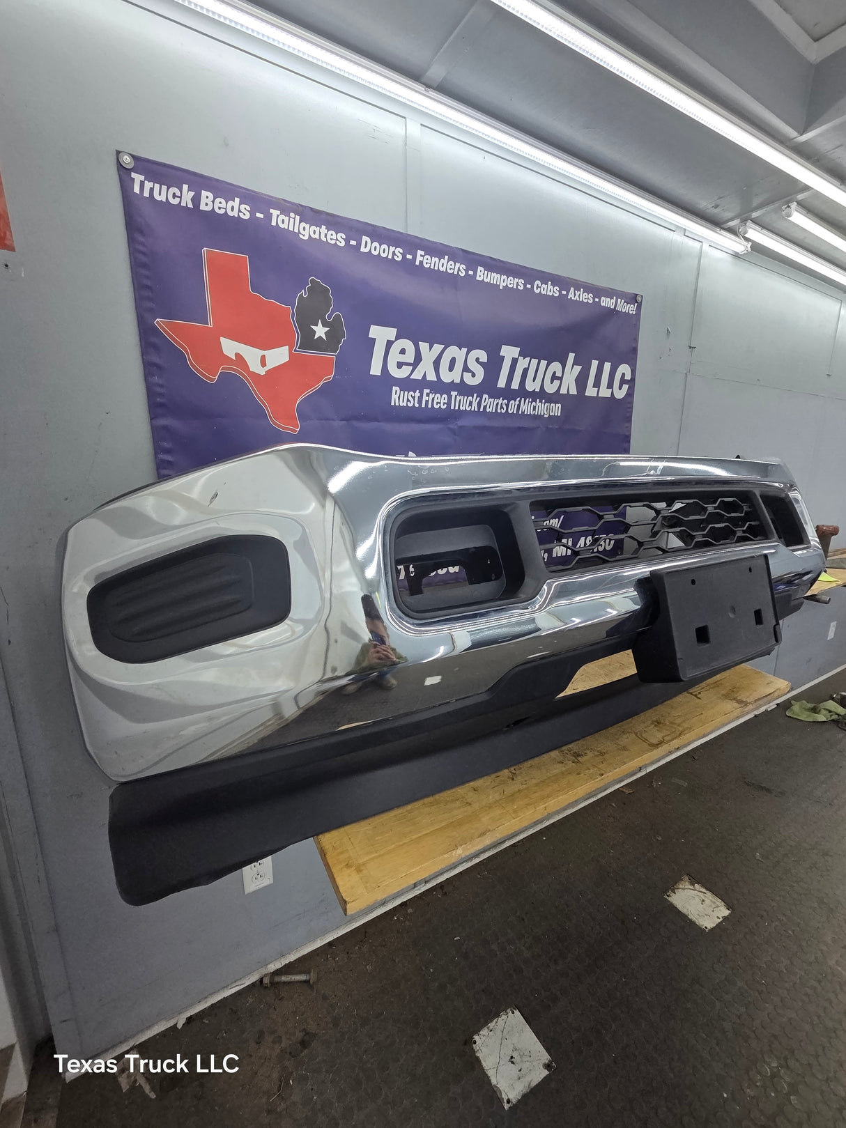 2019-2024 Dodge Ram 2500 3500 5th Gen Front Bumper - Chrome