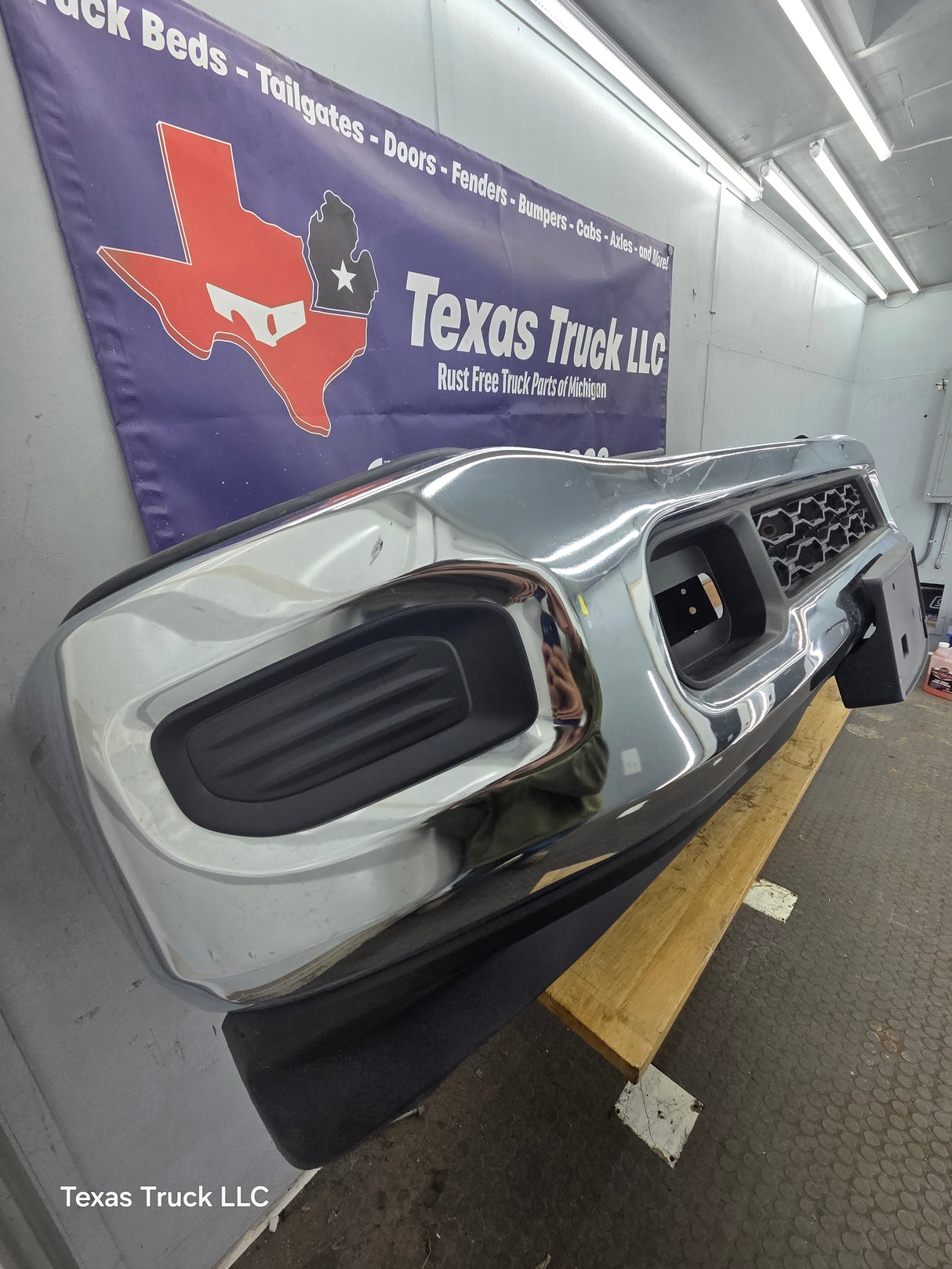 2019-2024 Dodge Ram 2500 3500 5th Gen Front Bumper - Chrome