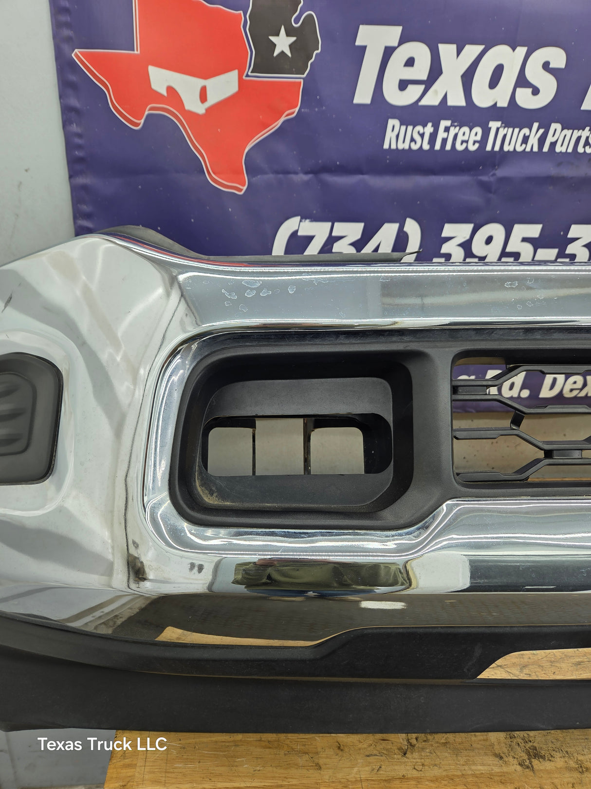 2019-2024 Dodge Ram 2500 3500 5th Gen Front Bumper - Chrome
